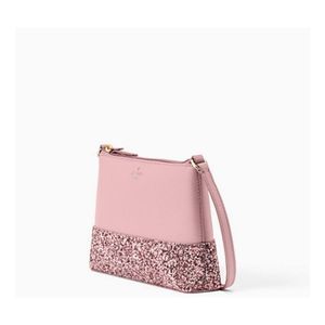 Kate Spade Greta Court Glitter Ramey Handbag NWT